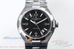 TWF Copy Vacheron Constantin Overseas Automatic 42 MM Black Guilloche Textured Face Steel Case Watch